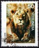 India 1976 Wildlife 50p Lion Used  SG 827 - Used Stamps