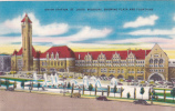 St Louis Missouri - Station Showing Plaza And Fountains - Gare - St Louis – Missouri