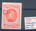 Belgie  Ocb Nr :  133 - V1 * MH  (zie Scan) - 1914-1915 Croix-Rouge