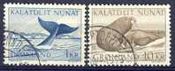 ##Greenland. 1970-73. Animals. Michel 75+83. Cancelled(o) - Used Stamps