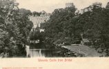 WARWICK CASTLE From Bridge - OLD ENGLISH POSTCARD - UNCIRCULATED - Stengel & Co - Warwick