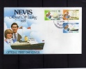 NEVIS 1981 ROYAL WEDDING - MATRIMONIO REALE FDC - Antilles