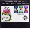 ST. KITTS 1982 BIRTHDAY PRINCESS OF WALES - COMPLEANNO LADY DYANA FDC - St.Kitts And Nevis ( 1983-...)