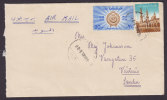 Egypt Egypte Airmail Par Avion CAIRO 1965 Cover To VÄSTERÅS Sweden Arabische Liga - Poste Aérienne