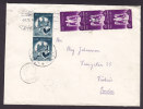 Egypt Egypte CAIRO 1965 Cover To VÄSTERÅS 2-Stripe & 3 Stripe - Brieven En Documenten