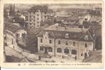 27. ANNEMASSE. VUE GENERALE. LA POSTE ET LA FRONTIERE SUISSE. - Annemasse