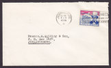 South Africa JOHANNESBURG 1956 Slogan Cancel Cover "Fight Cancer" A.  Pretorius & Flag Flagge - Storia Postale