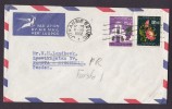 South Africa A. QUINDING & SON Airmail Par Avion Lugpos JOHANNESBURG 1962 Cover FARSTA Sweden - Aéreo