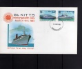 ST. KITTS 1983 COMMONWEALTH DAY FDC - St.Kitts Und Nevis ( 1983-...)