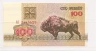 Bielorussia - Banconota Non Circolata Da 100 Rubli P-8 - 1992 - Belarus