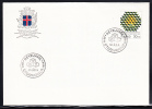 Iceland FDC Scott #599 30k Confederation Of Employers, 50th Anniversary - FDC