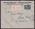 Finland UNIVERSITETS KEMISKA LABORATORIUM Registered Recommandée Einschreiben Label HELSINKI 1939 Cover WIEN "Kirjoihin" - Cartas & Documentos