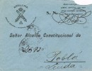 7402. Carta BARCELONA 1930, Franquicia Artilleria 4ª Region - Storia Postale