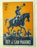 San Marino 1962 Hunting 2l - Mint Hinged - Ungebraucht