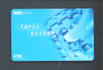 CHINA  -  Remote Phonecard As Scan - Chine