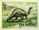 San Marino 1965 Brontosaurus 1l - Mint Hinged - Nuevos