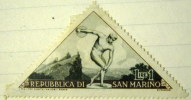 San Marino 1953 Discus Throwing 1l - Mint Hinged - Unused Stamps