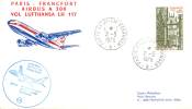 France Airmail Paris-Frankfurt 1976 - 1960-.... Covers & Documents