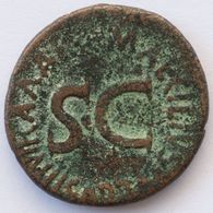 Roman Empire - #123 - Augustus - C GALLIVS LVPERCVS III VIR AAA FF Um SC - F+! *AS* - The Julio-Claudians (27 BC To 69 AD)