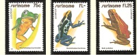 Suriname Luchtpost 259-261 MLH; Kikkers, Frogs, Grenouille, Rana 1982 - Grenouilles