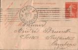 Frankreich / France - Kartenbrief Echt Gelaufen / Card Letter Used (z457) - Cartoline-lettere