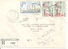 N° 532X2+228     BRAZAVILLE Vers   FRANCE     Le  09 JANVIER 1974(COURONNE INVERSEE) - Gebraucht