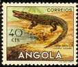 ANGOLA 1953   CROCODILO  CROCODILE Champse Vulgaris - Angola