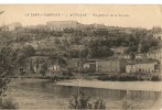 AUVILLAR    Vue Générale Sur La Garonne (a été Pliée) - Auvillar