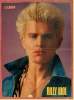 Poster Billy Idol  -  Rückseite Gruppe Wham  -  Ca. 56 X 42 Cm  -  Von Pop Rocky Ca. 1982 - Plakate & Poster