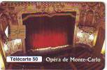 MONACO MF 46 OPERA DE MONTE CARLO 50U GEM 07/97 N° B77186006 BON ETAT - Mónaco