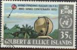 1973 Gilbert And Ellice Islands Centenary Of Int'l Meteorological Cooperation Wind Radar Used Oblitere - Gilbert- En Ellice-eilanden (...-1979)