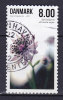 Denmark 2011 BRAND NEW 8.00 Kr. Summer Flower Blume - Used Stamps