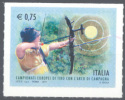 2011 Italia, Europei Tiro Con L'arco, Serie Completa Nuova (**) - 2011-20: Mint/hinged