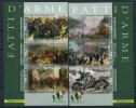 2011 Italia, Fatti D'arme Quadri, Serie Completa Nuova (**) - 2011-20: Mint/hinged