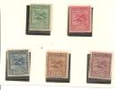 N°207/211  **1930 JEUX SPORTIFS AMERIQUE CENTRALE - Unused Stamps