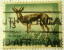 South Africa 1954 Wild Animals Springbok 1s 3d - Used - Otros & Sin Clasificación