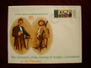 KUT 1971 STANLEY Meeting LIVINGSTONE Centenary  5/- STAMP On FDC. - Kenya, Oeganda & Tanzania