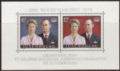 Luxembourg - 1978 - Y&T  912 à 913 (BF 11) ** (MNH) - Noces D'argent 1978 - Blocs & Feuillets