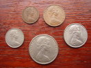 AUSTRALIA 1966-79 FIVE USED COINS 1c,2c,5c,10c,20c ONE EACH. - Non Classificati