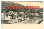 St LUCIA - Castries River & Cemetery - Sainte Lucie - Cimetière  Cliché 1900 - Sainte-Lucie