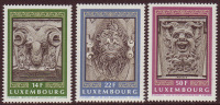 Luxembourg - 1992 - Y&T 1249 à 1251 ** (MNH) - Mascarons - Unused Stamps