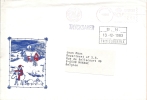 Lettre Avec Empreinte Machine (EMA) - Jönköping - 9.12.83 - Santa Claus - Autres & Non Classés