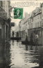 CHATILLON SUR SEINE (21) Inondations 1910 Rue De L'Isle Ravitaillement Animation - Chatillon Sur Seine