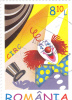 Circus Clown, Clown Cirques- Romania, Stamp Used. - Cirque