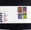 GREAT BRITAIN - GRAN BRETAGNA SPORT CENTENARIES FDC - 1981-1990 Em. Décimales