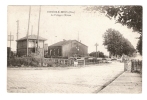 CPA - 61 - Oise - Estrées - St - Denis : Le Passage à Niveau  - Peu Commune - Estrees Saint Denis