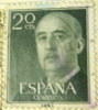 Spain 1955 General Franco 20c - Used - Usati