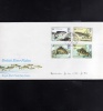 GREAT BRITAIN - GRAN BRETAGNA 1983 RIVER FISHES FDC - 1981-1990 Em. Décimales