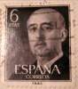 Spain 1955 General Franco 6p - Used - Oblitérés