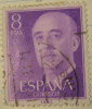 Spain 1955 General Franco 8p - Used - Gebraucht